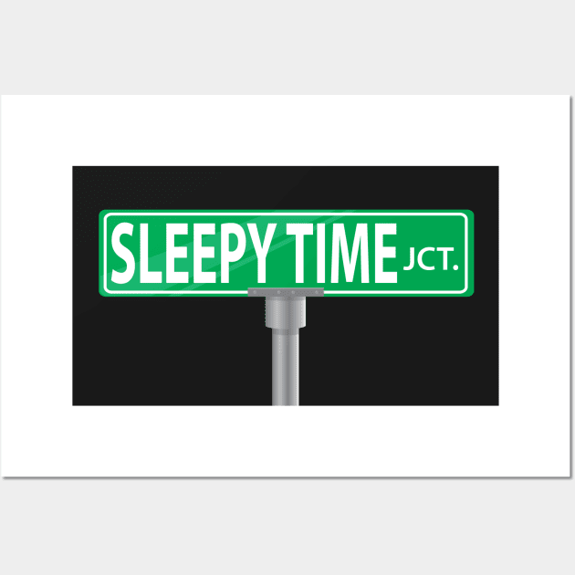 Sleepy Time Jct Wall Art by boccor27designs